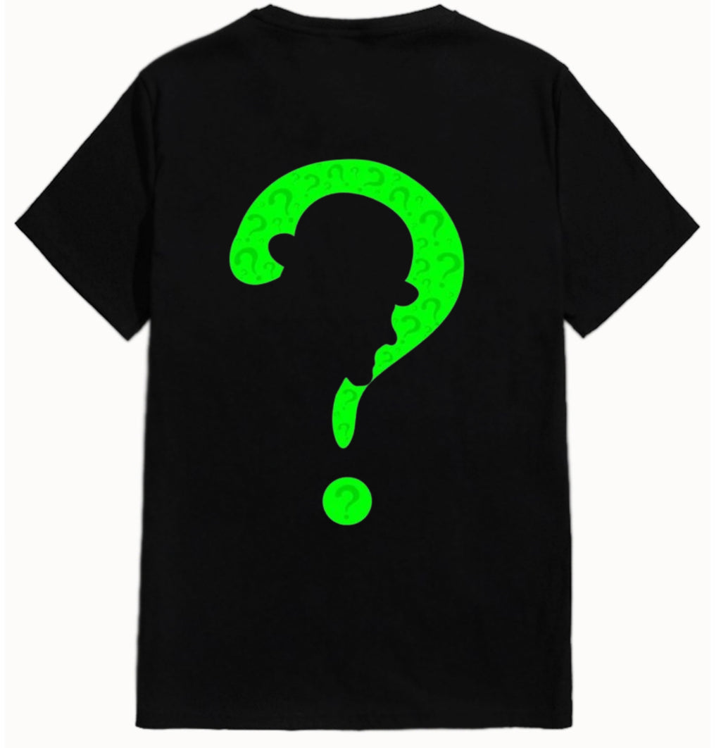 Men’s Oversize Black Back Print T-Shirt – Streetwear Edition