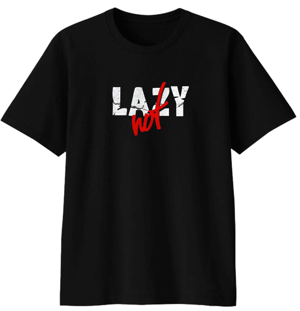 Men’s Oversize Black Back Print T-Shirt – Streetwear Edition