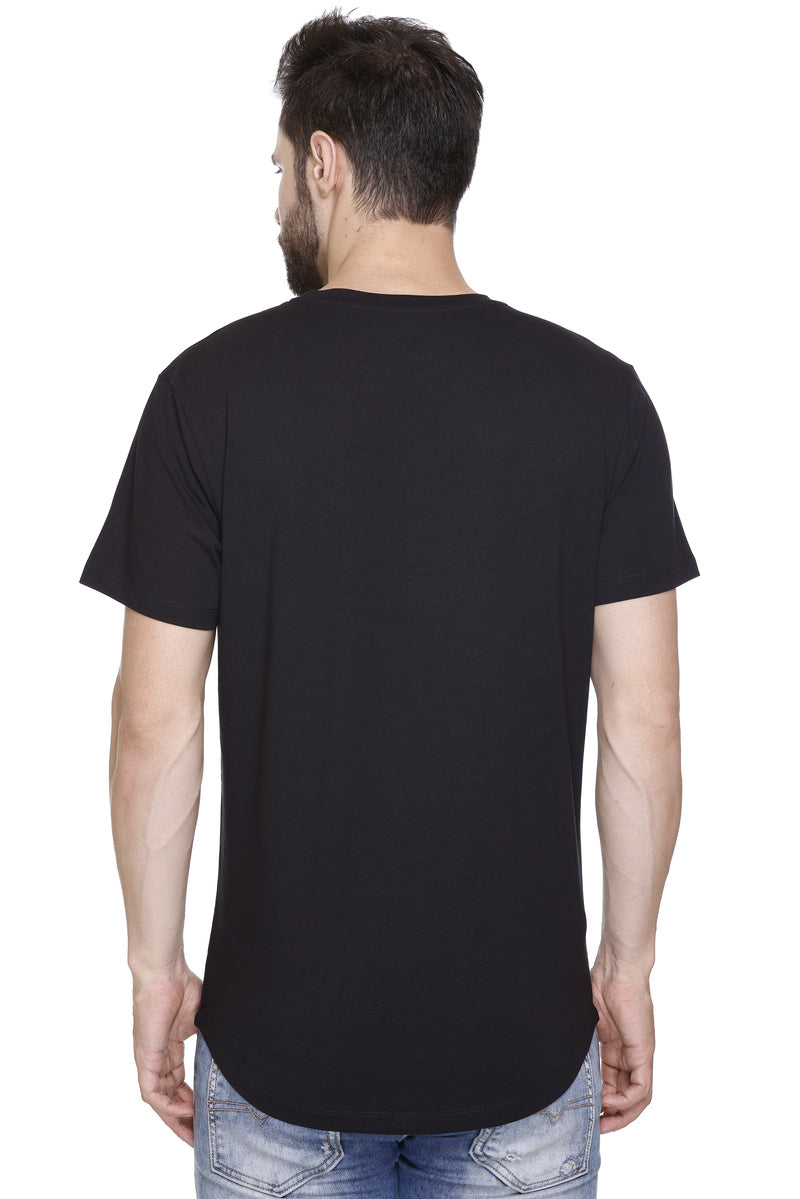 Short Sleeves Men Cotton lycra  Printed round Neck T-shirt