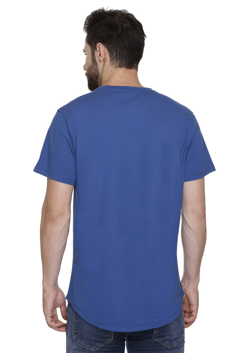 Short Sleeves Men Cotton lycra stay strong Printed round Neck T-shirt