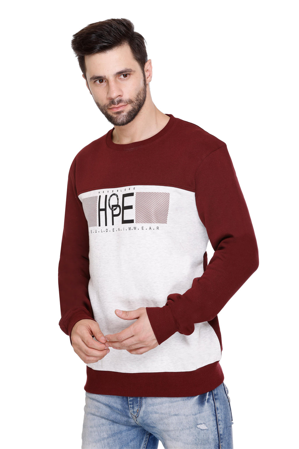 Men’s Round Neck Sweatshirt