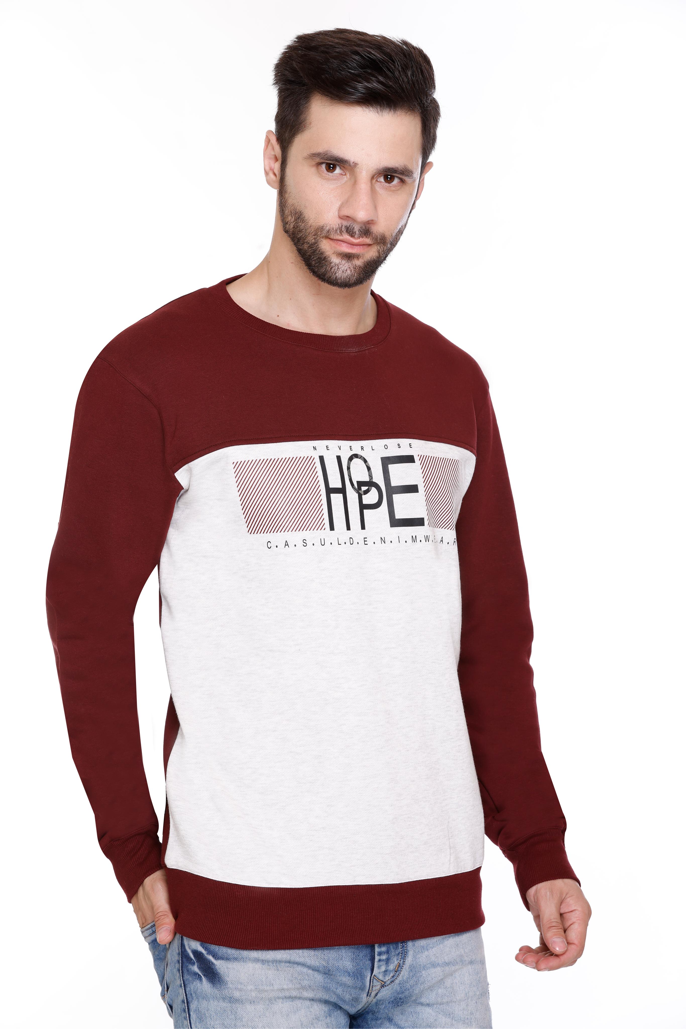 Men’s Round Neck Sweatshirt