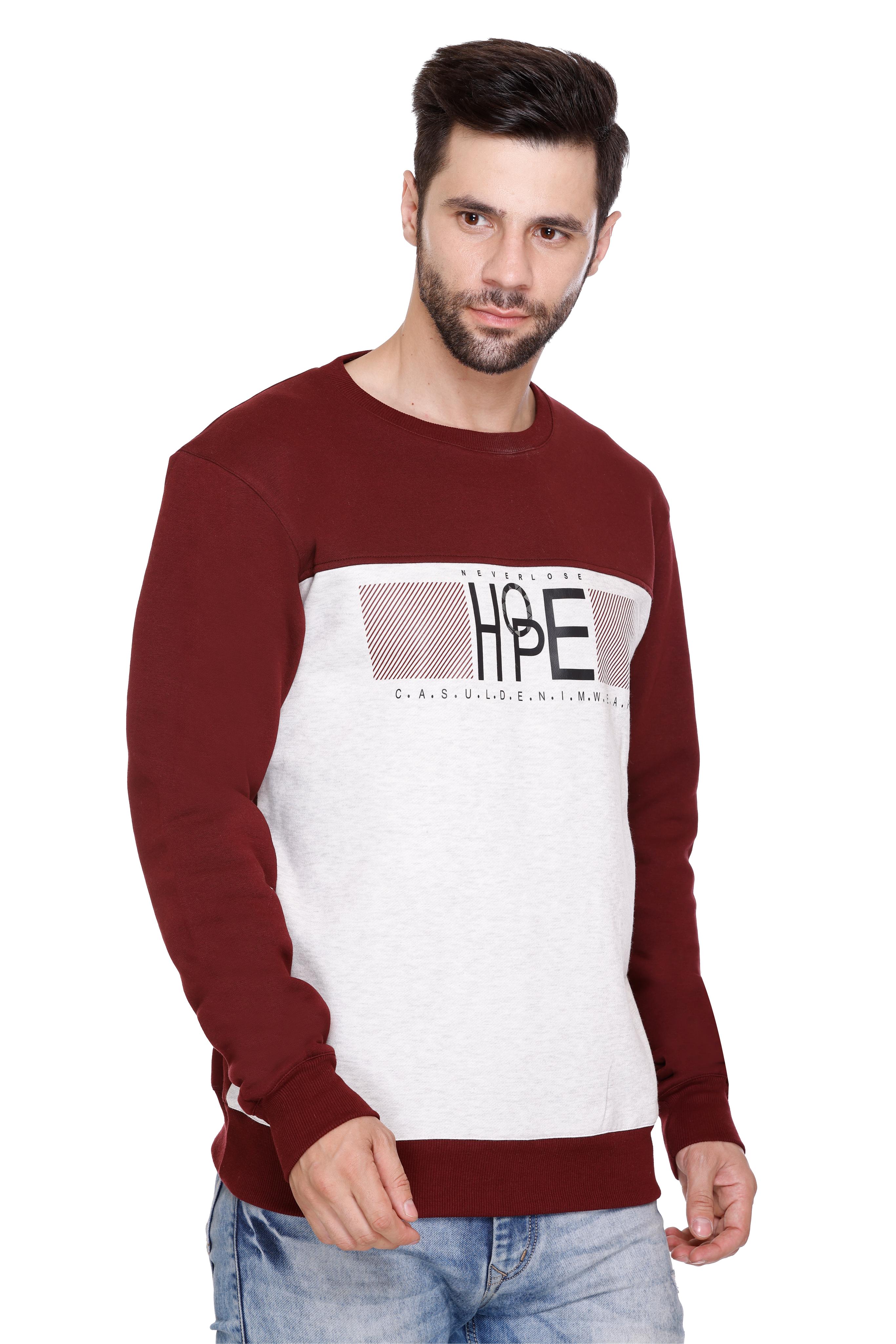 Men’s Round Neck Sweatshirt