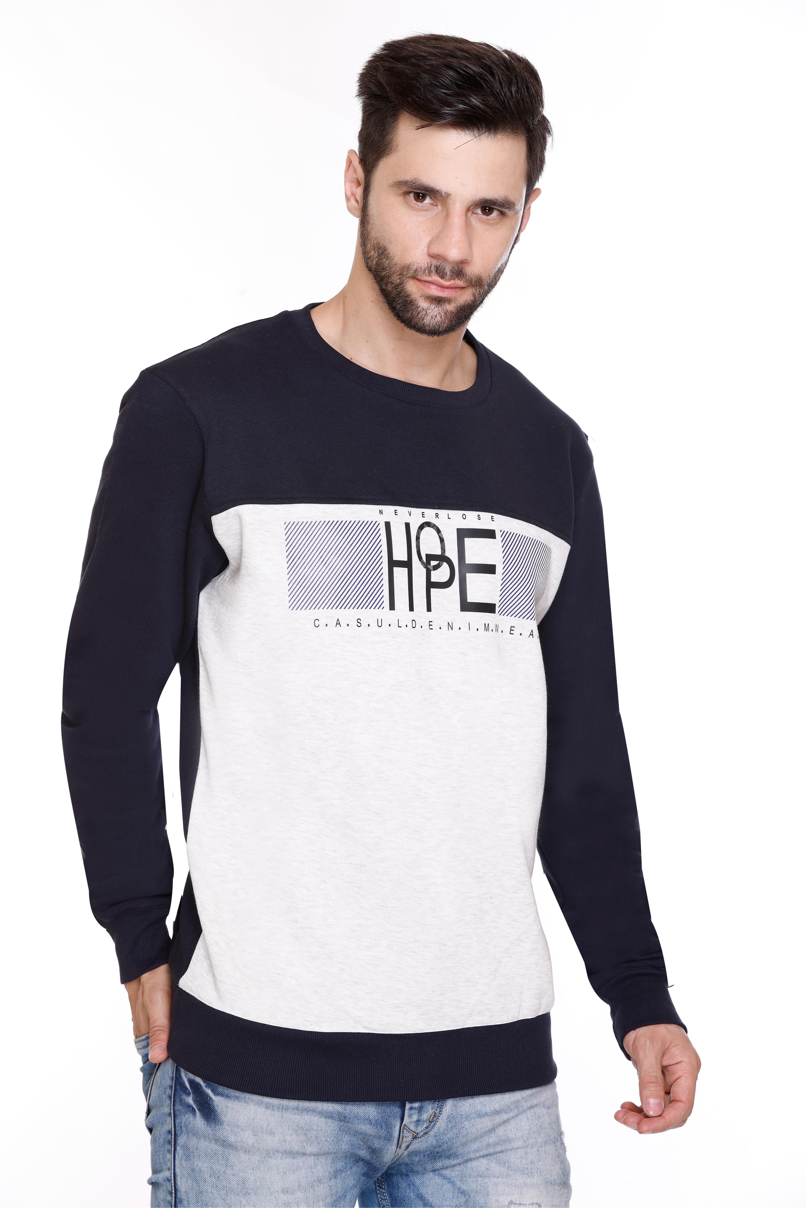 Men’s Round Neck Sweatshirt