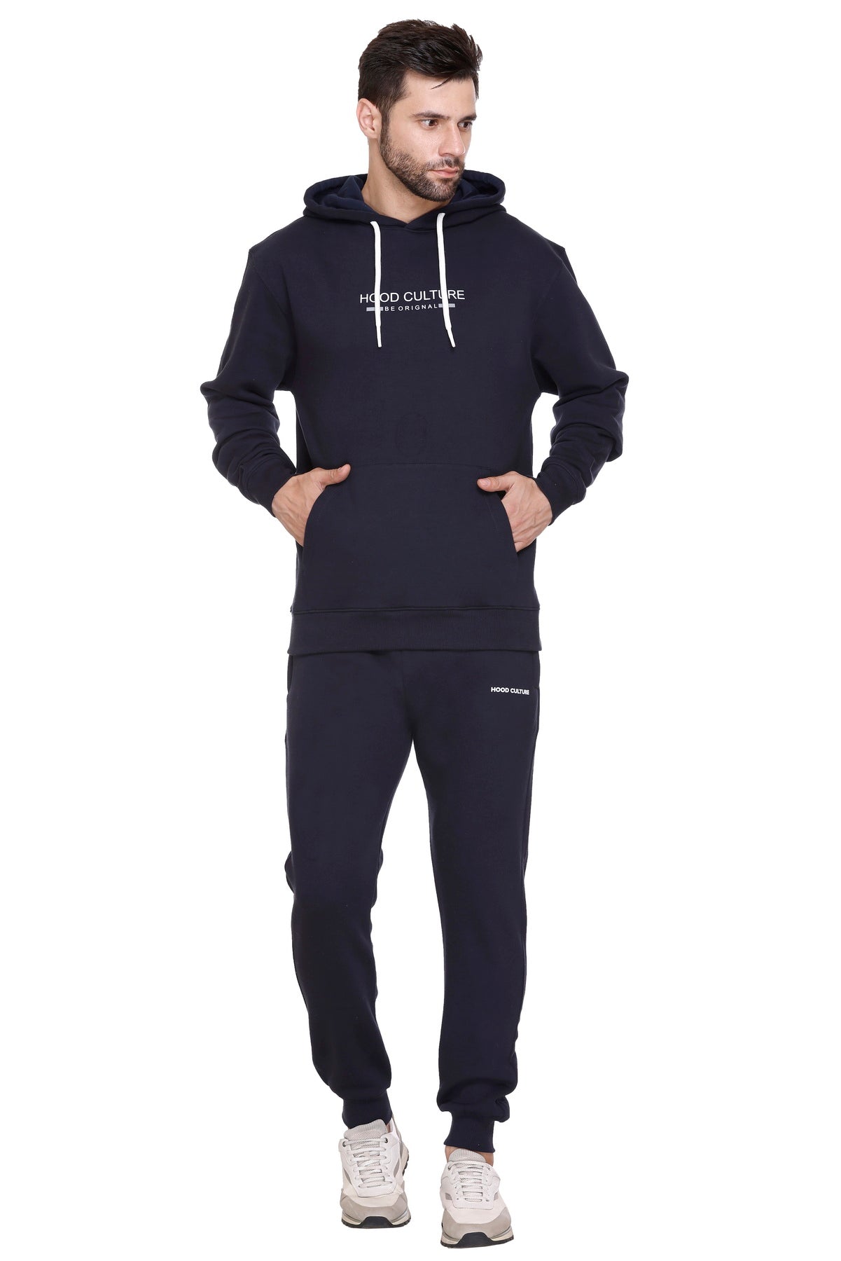 Men Cotton Fleece Winter Tracksuit