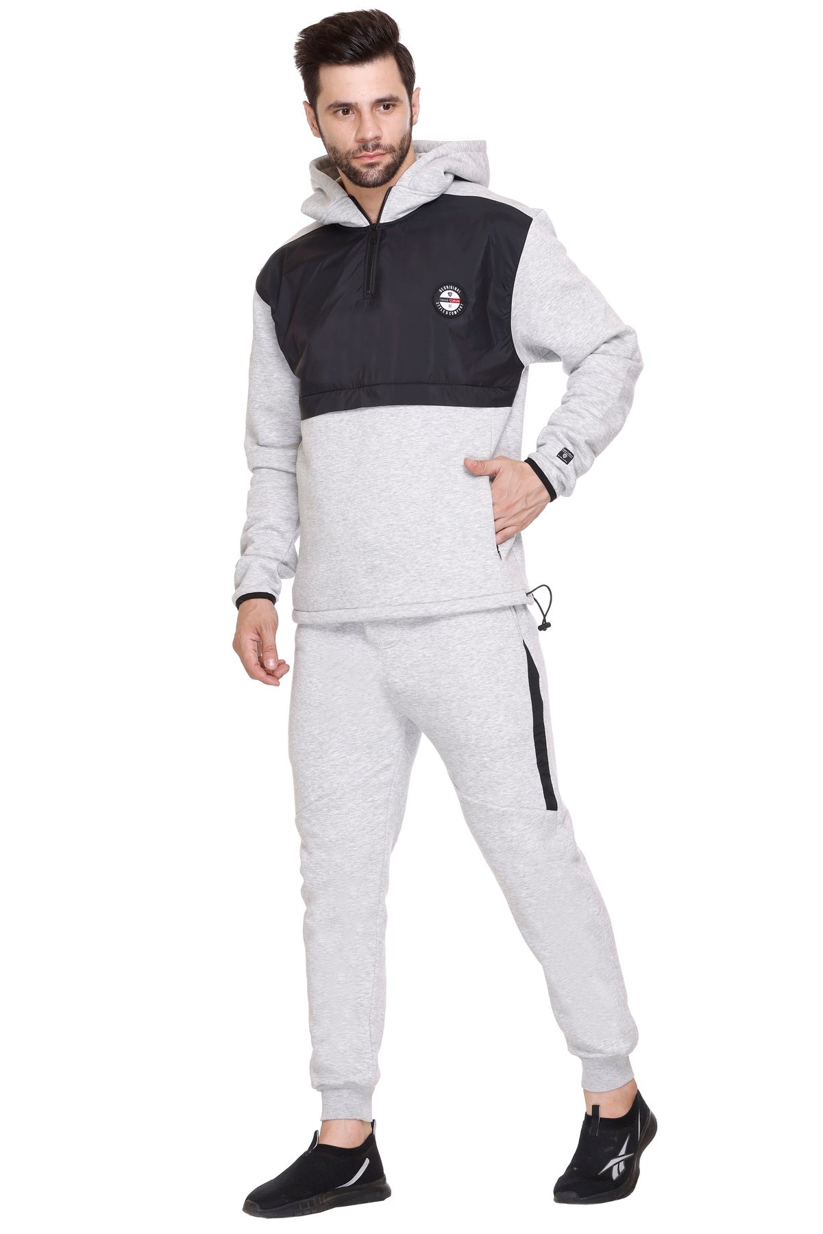 Men Cotton Fleece Winter Tracksuit