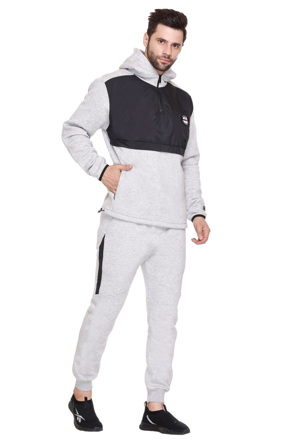 Men Cotton Fleece Winter Tracksuit