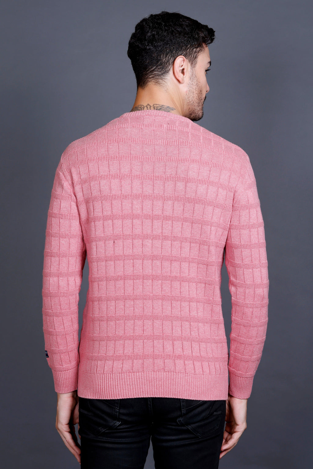 Men's Cotton Wool Round Neck Sweater