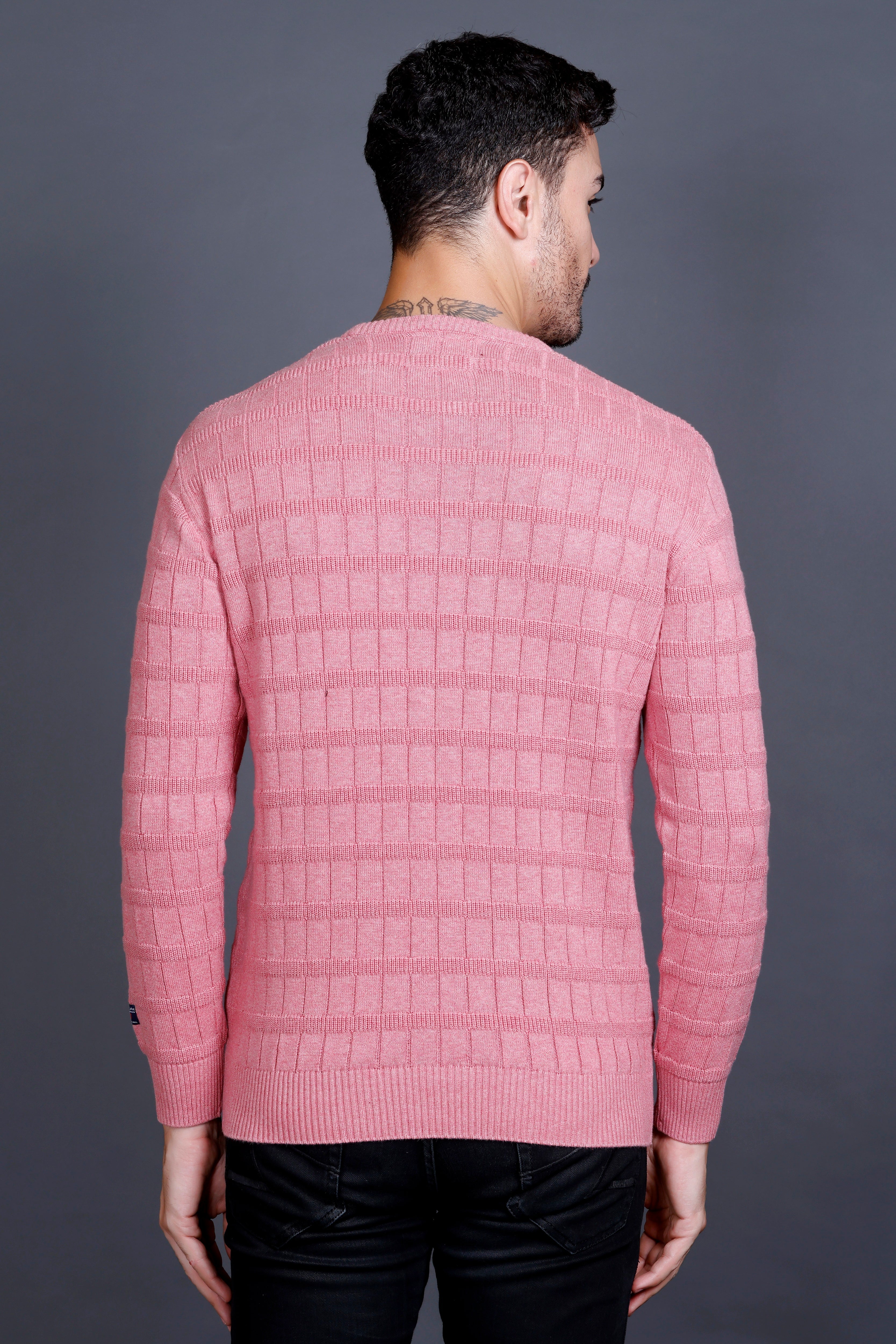 Men's Cotton Wool Round Neck Sweater